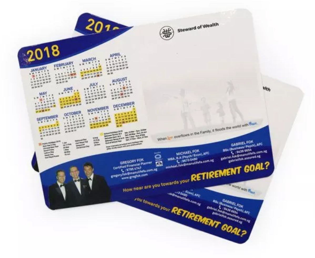 Print and Pack | Magnetic Calendar magnetic calendar - steward of wealth