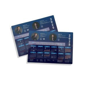 magnetic calendar namecard