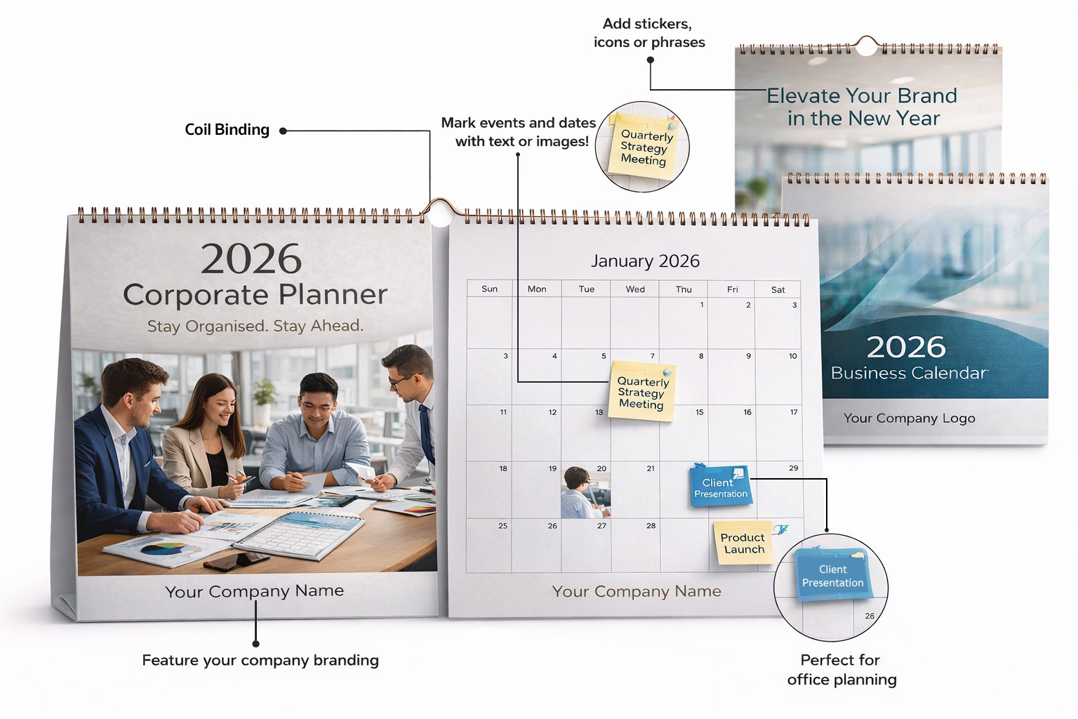 custom calendar guide