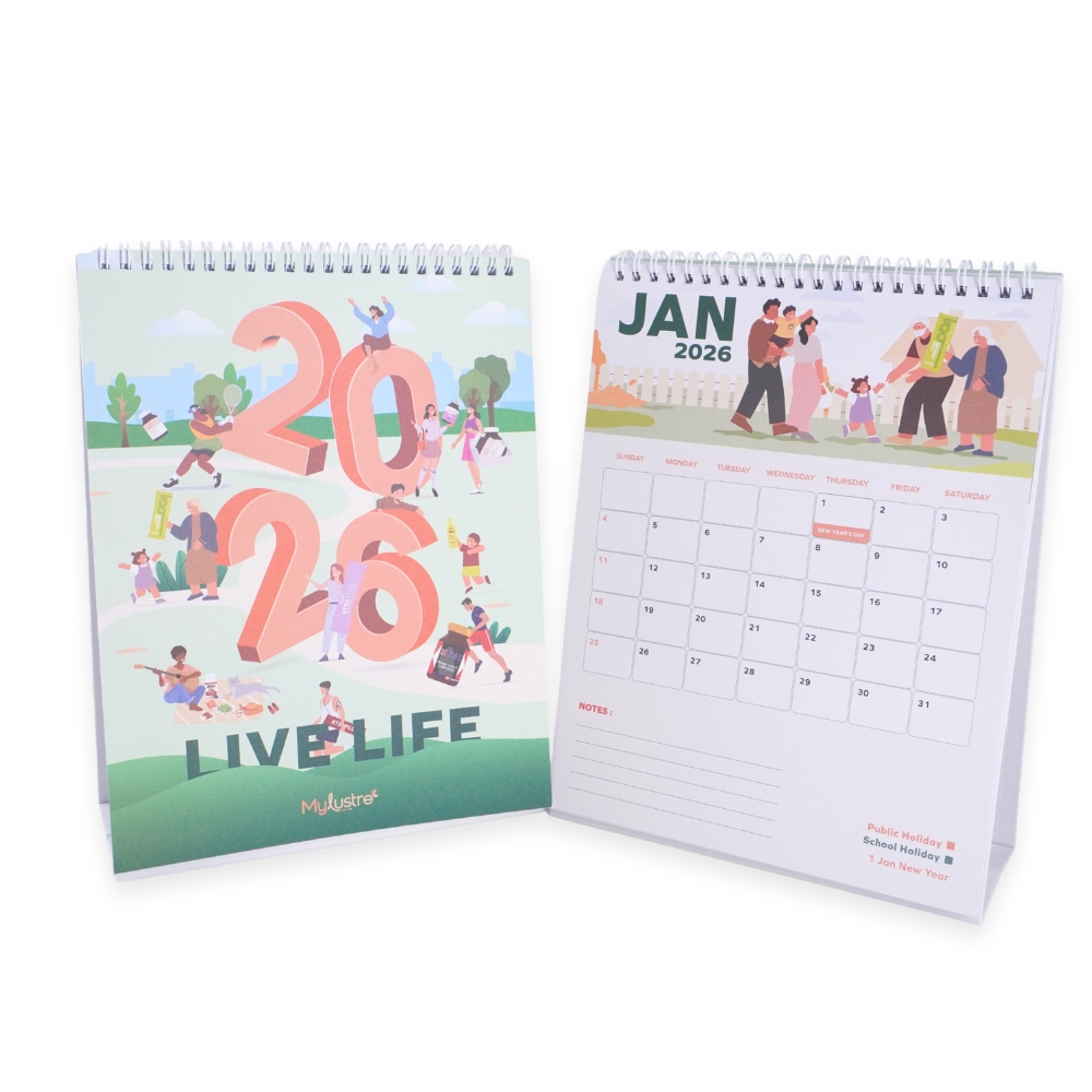 Custom Calendar for Mylustre 2026