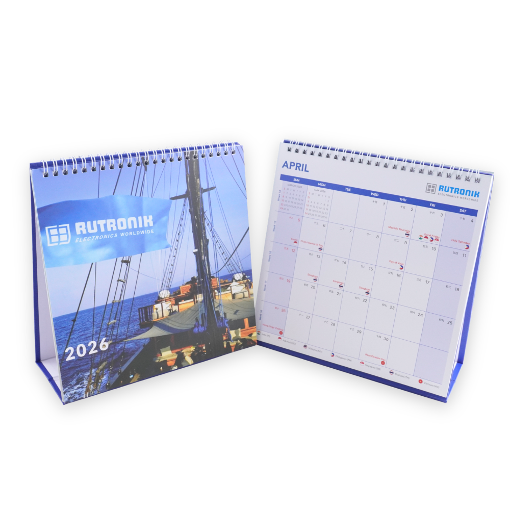 Custom Calendar for Rutronik 2026