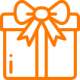 gifts and seasonal boxes icons